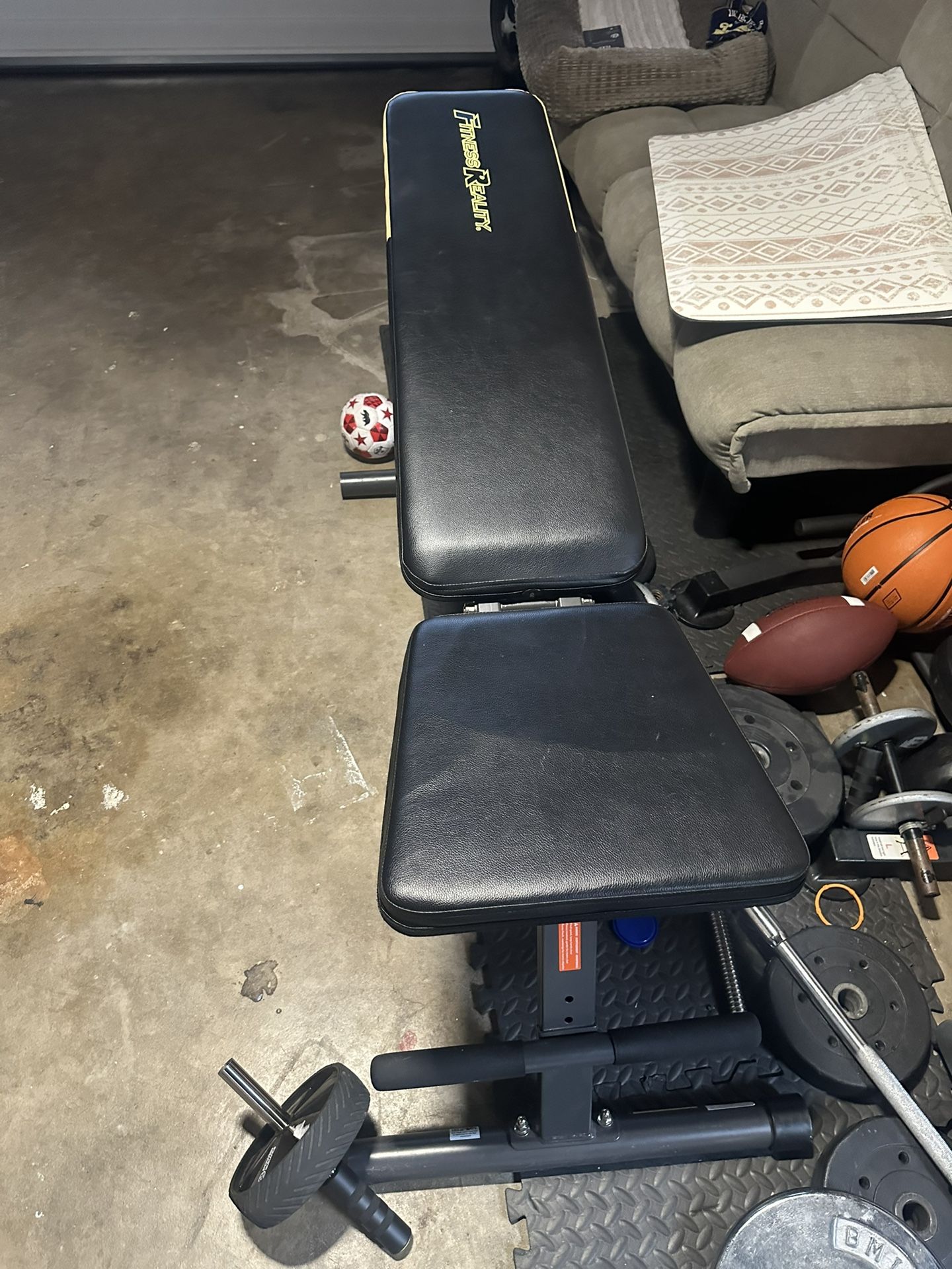 Home Gym Weights And Bench