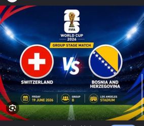 World Cup tickets Switzerland 🇨🇭 vs Bosnia 🇧🇦