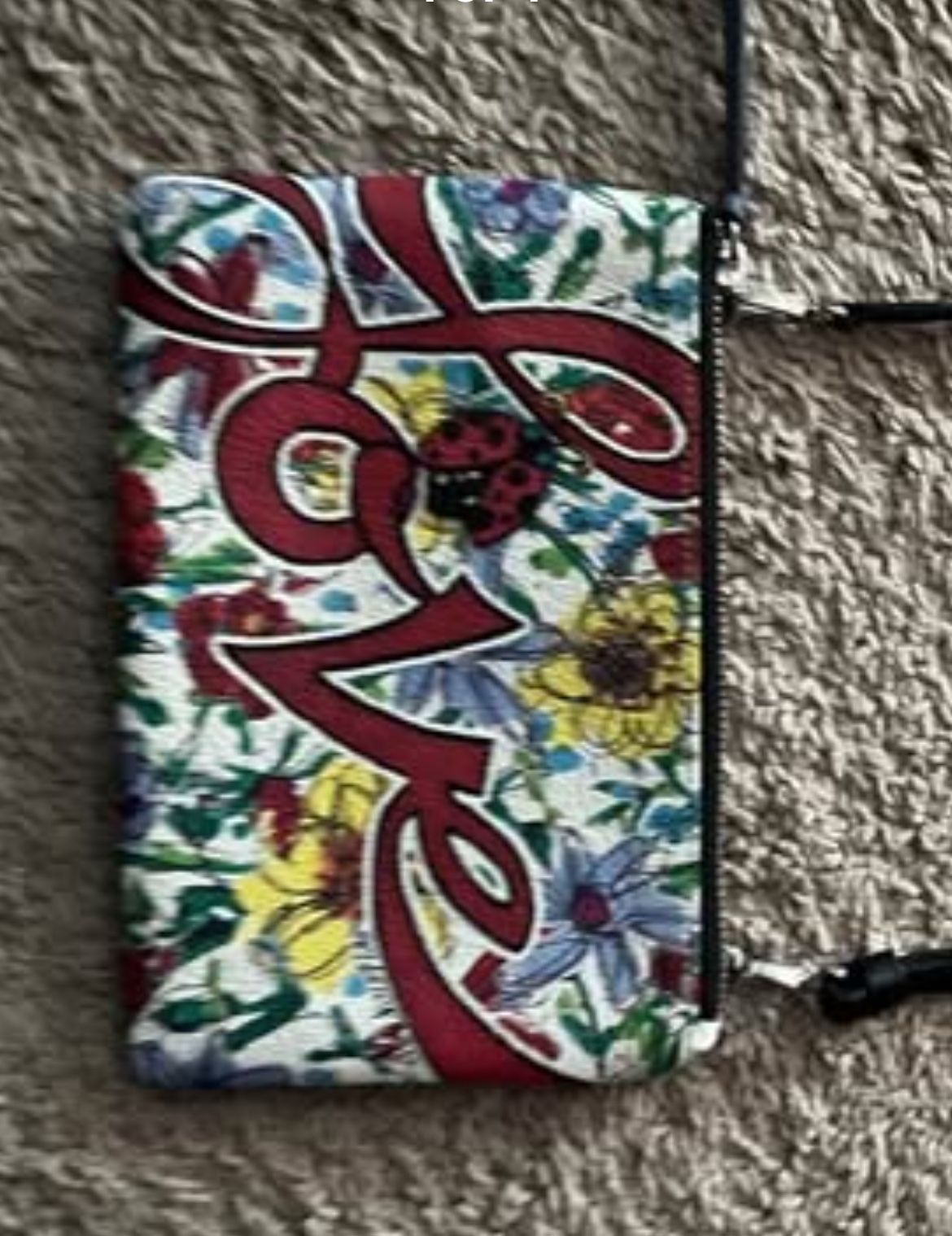 Brighton Love Garden Love Story Crossbody Pouch Bag Leather with crossbody strap