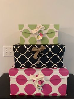 NWT Gift/Storage Boxes, Price for All