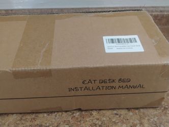 New cat desk bed