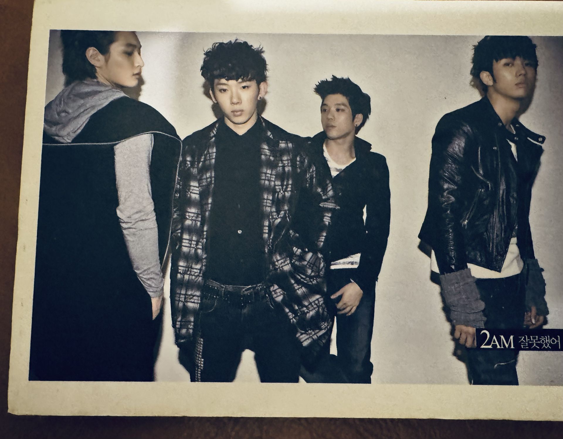 Kpop album 2AM I Was Wrong repackage CD/DVD