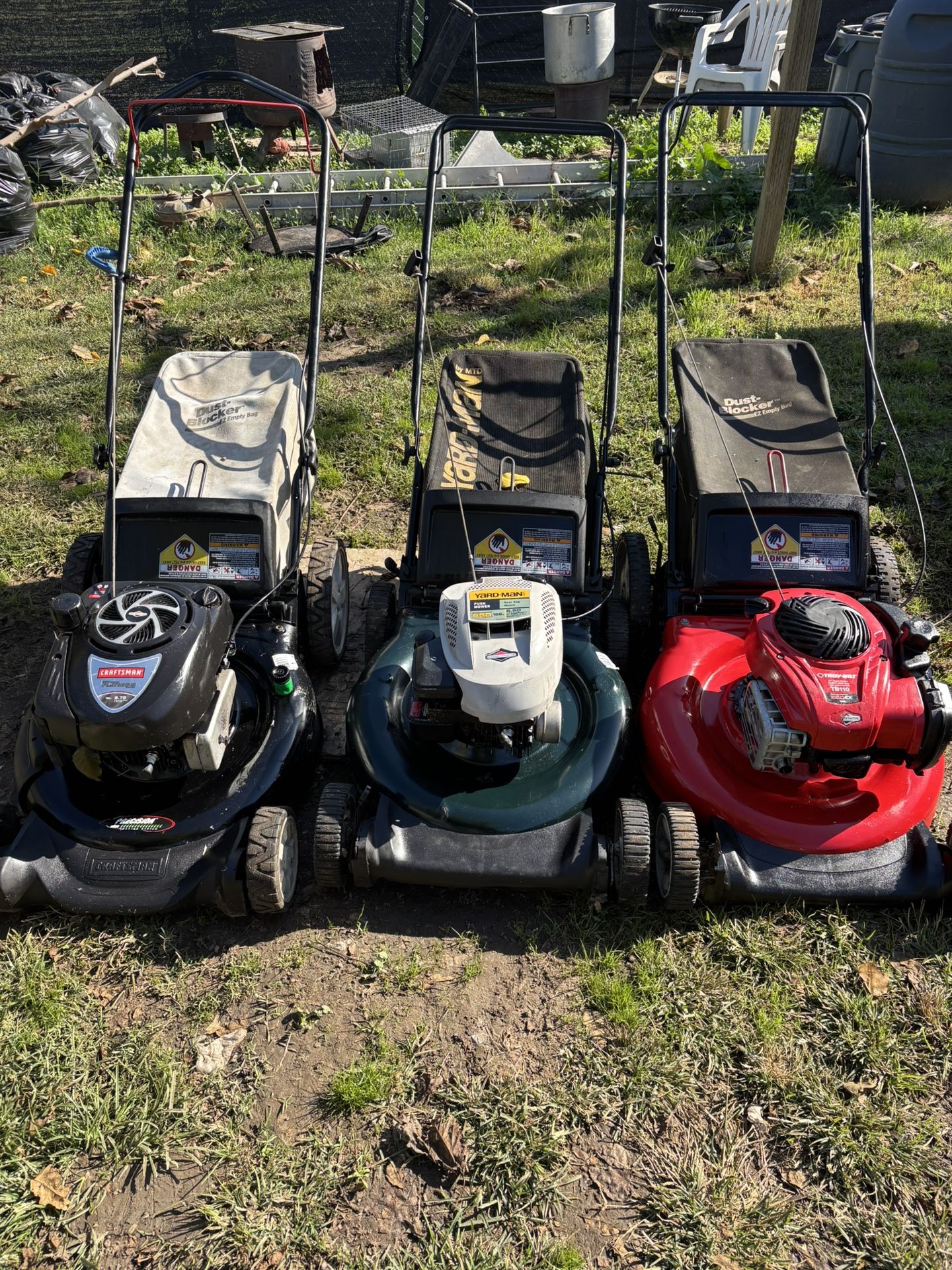 Push Mowers For Sale 150.00 Each
