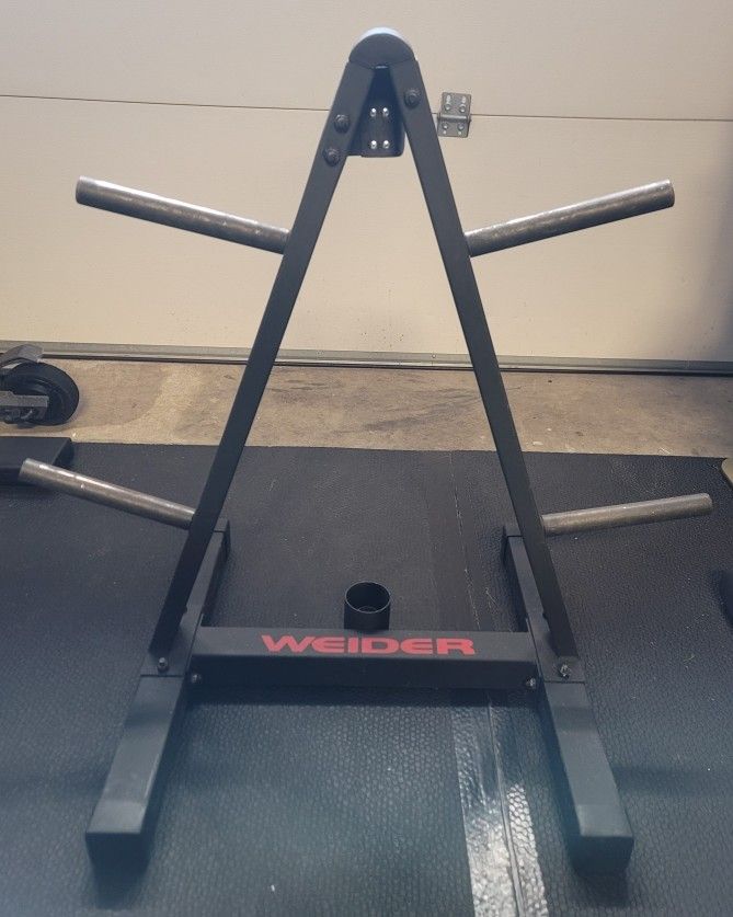 Weider Weight & Barbell Storage Rack