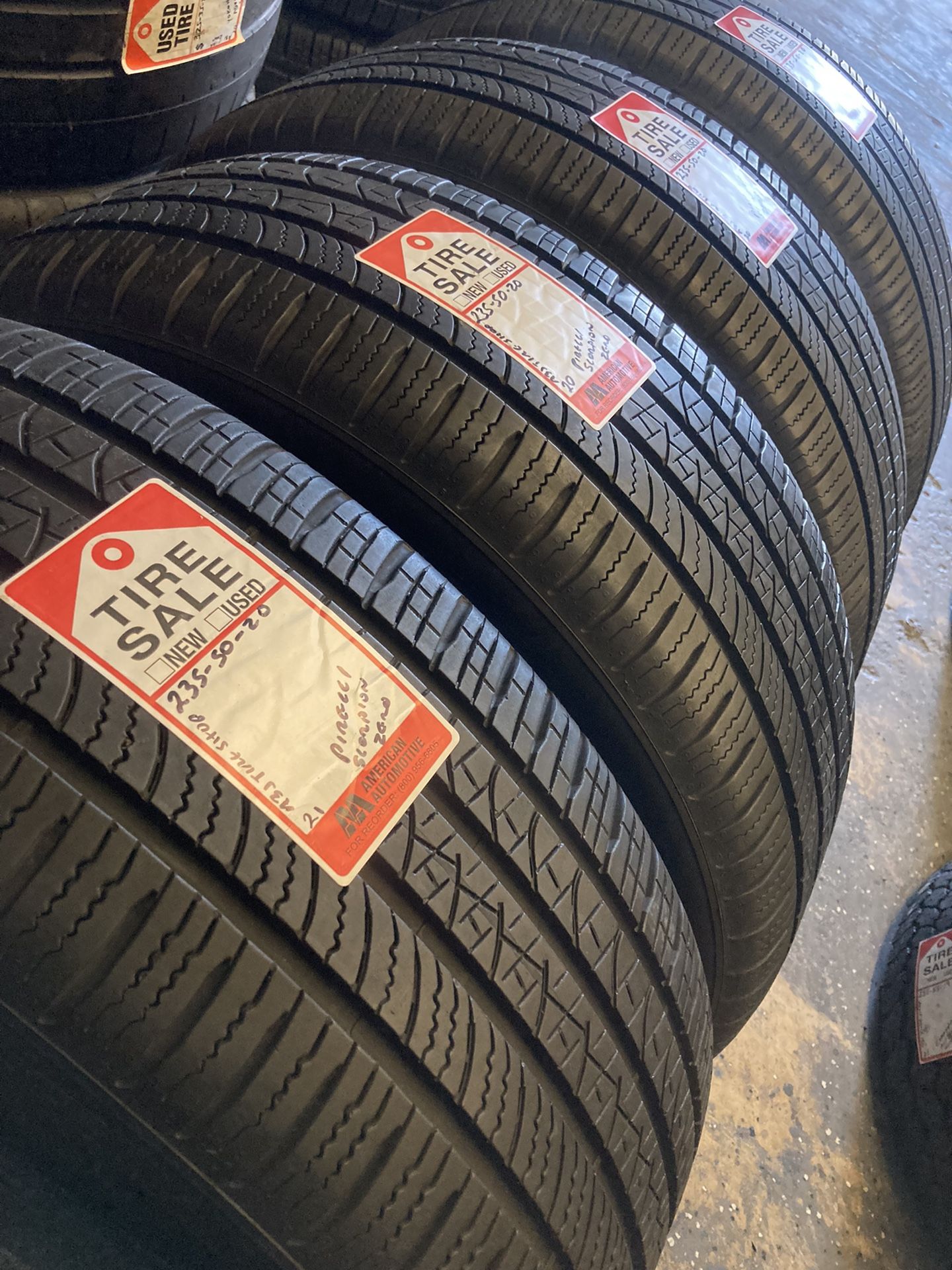 235/50/20 Pirelli