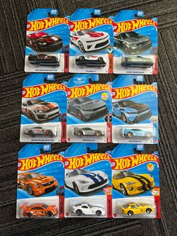 Hot Wheels Modern American Muscle Bundle – Brand New | 9 Cars