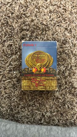 Legend of the burning sands deck and cards
