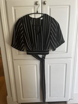 Stripped Crop Top