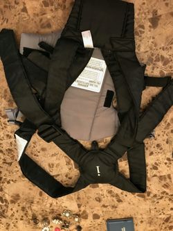Black baby carrier