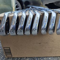 Wilson Irons 3-PW