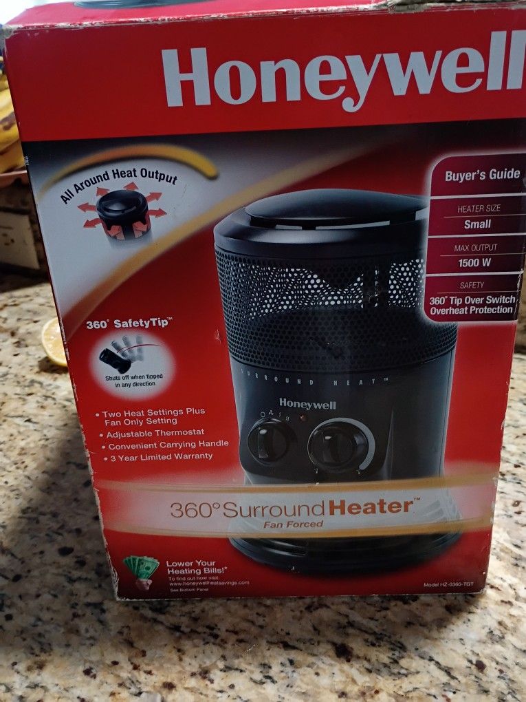 Honey Well Room Heater New Old Stock