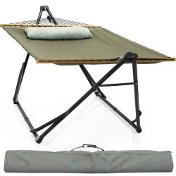 Unity Hammock with Stand 800 lbs Capacity Steel Double Hammock Sage 46 lbs