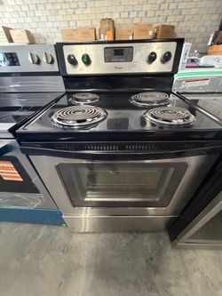 Whirlpool Electric Coil Range Stove