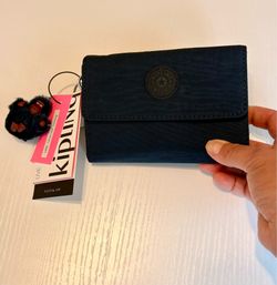 Kipling Dark Blue Wallet - New