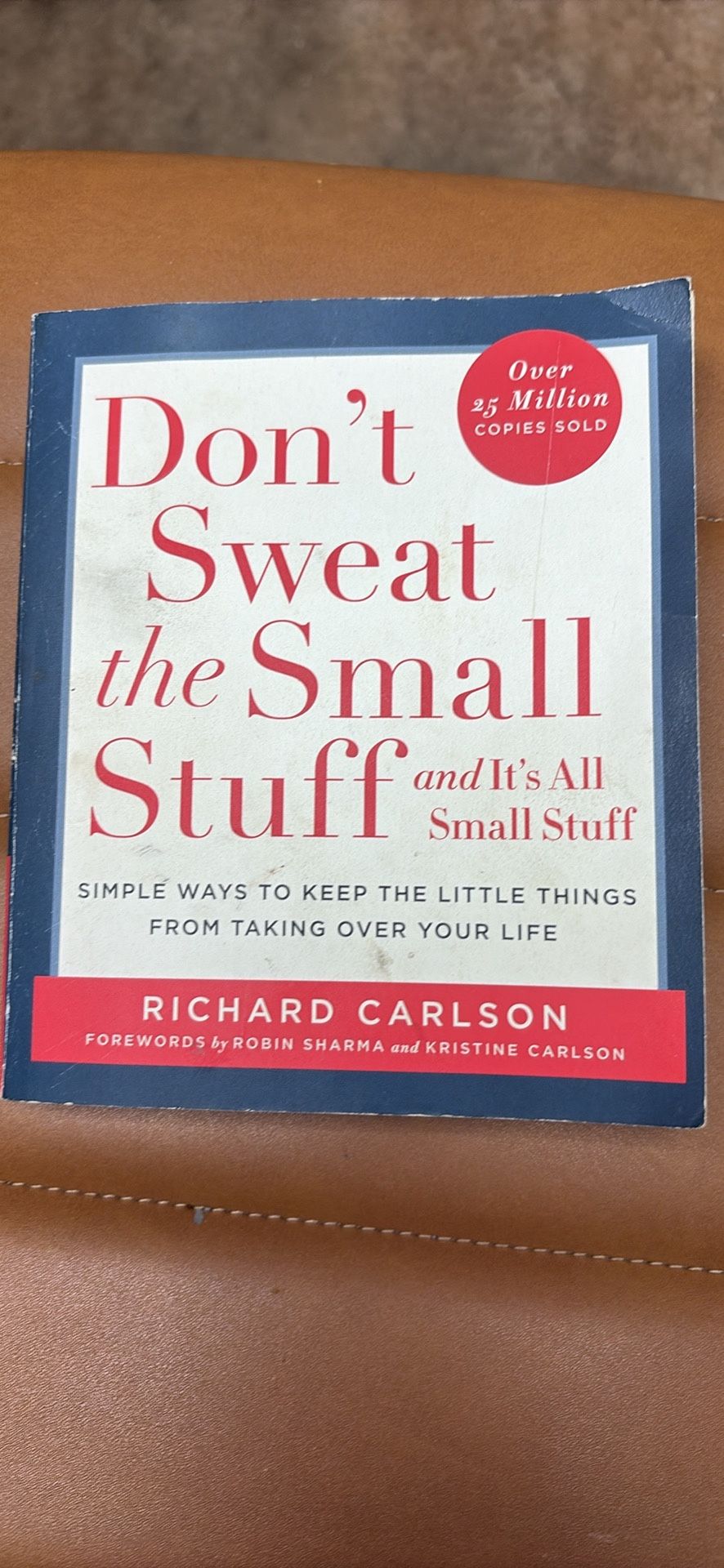 don’t sweat the small stuff book