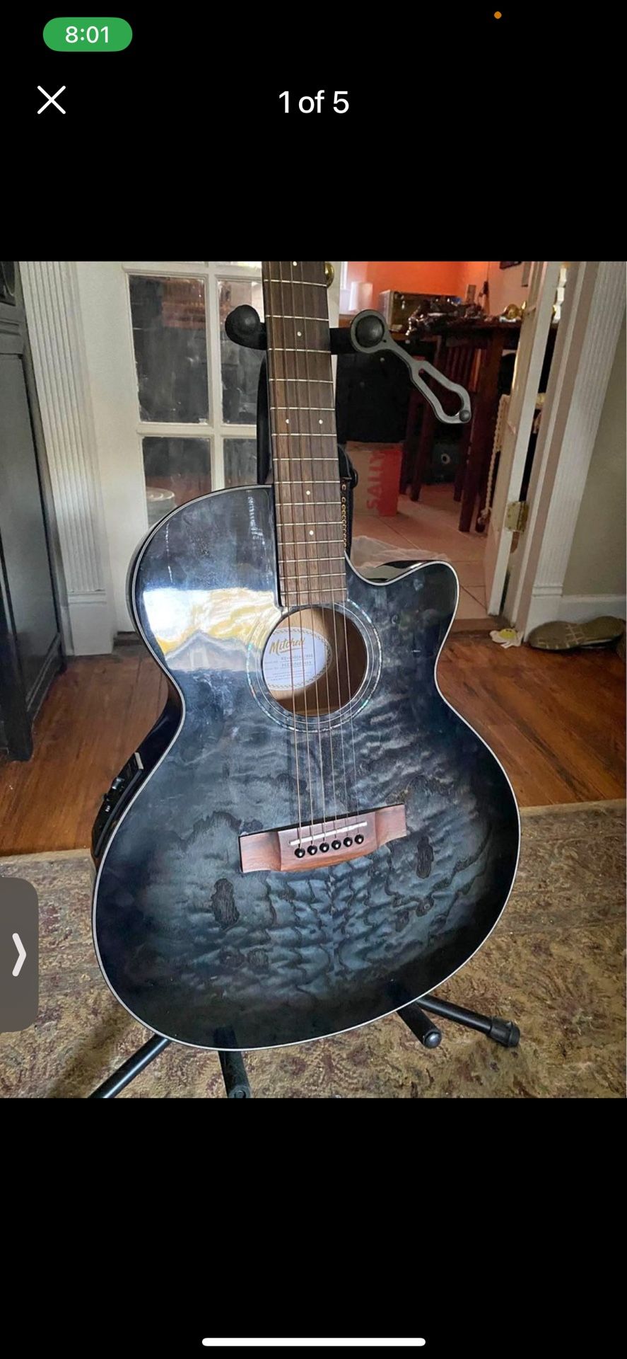 Mitchell Acoustic/Electric With Padded Case