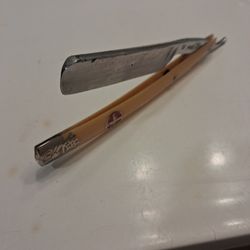 NOS OTTO FROMM STRAIGHT RAZOR #50 RED HEAD - CLASSIC SHAVING