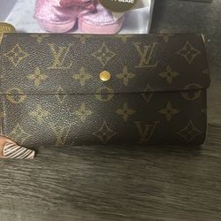 Lv Monogram Wallet Original 