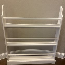 Free White 3 Tier Bookshelf