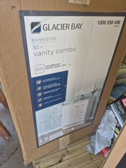 Vanyty bathroom combo