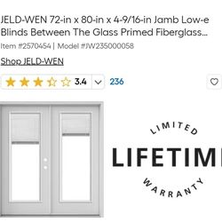 Pre Hung Patio Door