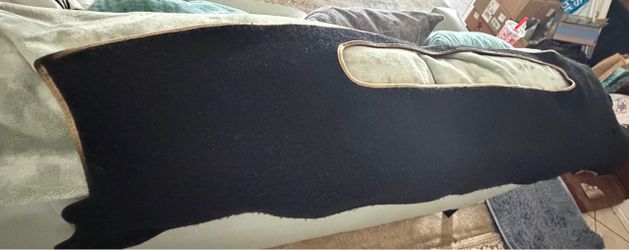Dashboard Cover Mat Black Tan Trim Chevy S10 S-10