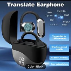Real-Time Languages Smart AI Translation Earbuds