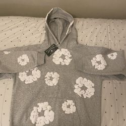 Grey Denim Tears Hoodie
