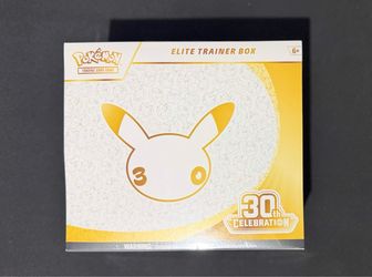 Pokemon 30th Anniversary Elite Trainer Box (ETB)