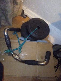 Old school ghetto bicep bar.