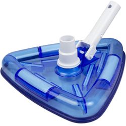 Poolmaster 27514 Clear View Transparent Weighted Triangle Vinyl Liner Swimming..