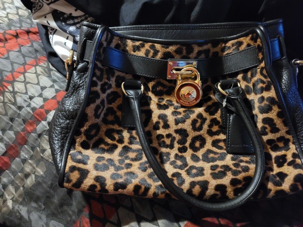 Mk Animal Print Purse