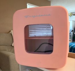 Frigidaire Pink Mini Fridge with Window