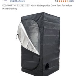 Eco Worthy 32”x32”x63” grow tent
