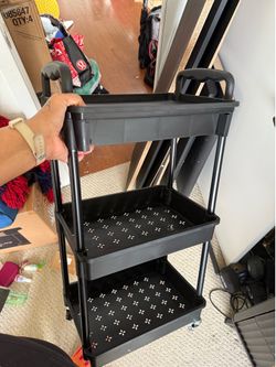 3-Tier Rolling Utility Cart