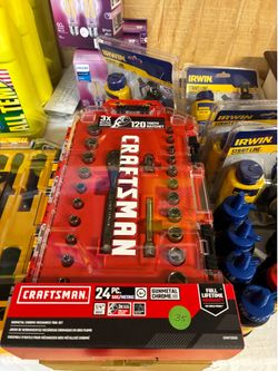 24 pice craftsman tool set