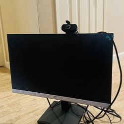 HP Monitor With Webcam