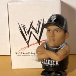 CENA! John Cena, Rare Collectible WWE, Hand-Painted, (wind-up figurine) NEW