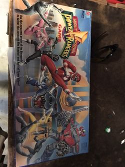 MB Mighty morphin Power Rangers Board Game