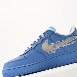 Nike Air Force 1 Low Off White Mca University Blue 23
