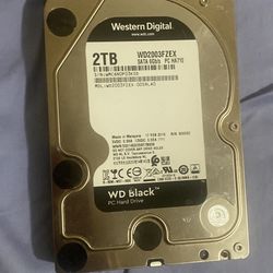 2TB Harddrive