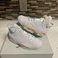 Air Jordan 6 Retro Craft Pearl Pure Platinum