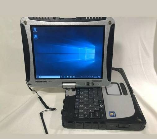 Panasonic Toughbook cf-19 Mk7,Hdd 500GB, 8GB ram, Touch screen, GPS, 4G cellular modem Windows 10