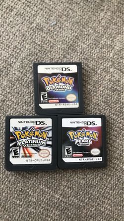 Pokémon platinum pearl diamond