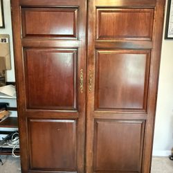 Antique Armoire Desk