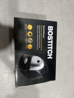 Bostitch QuietSharp Executive Electric Pencil Sharpener, Black