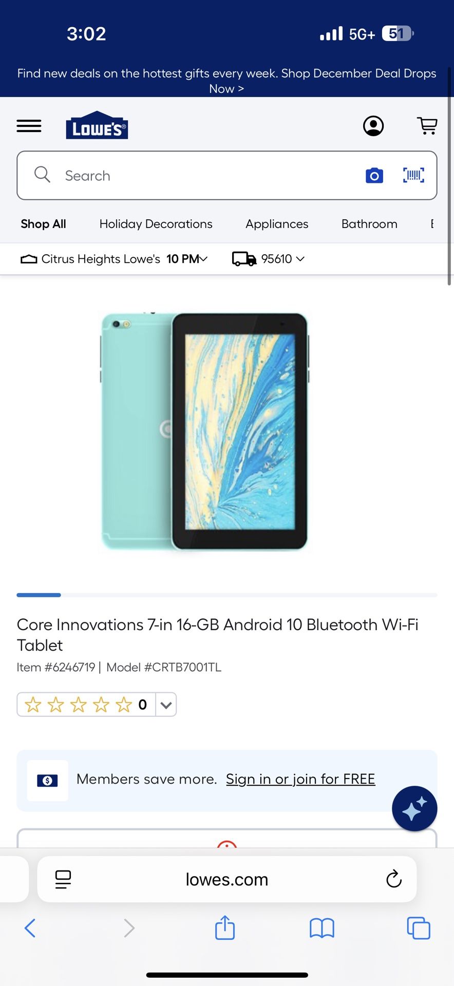Core innovations Tablet
