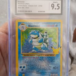 2021 Blastoise Holo 2/102 CGC 9.5