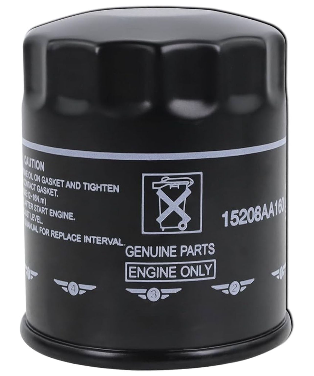 15208AA21A Oil Filter fits for Subaru 2013-2025 Outback & Legacy, 2012-2025 Impreza, 2011-2025 Forester, 2016-2025 Crosstrek, 2013-2025 XV Crosstrek,