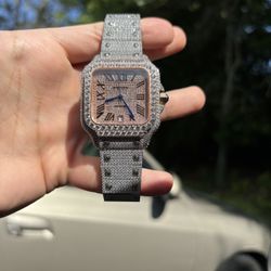 Moissanite Cartier Watch